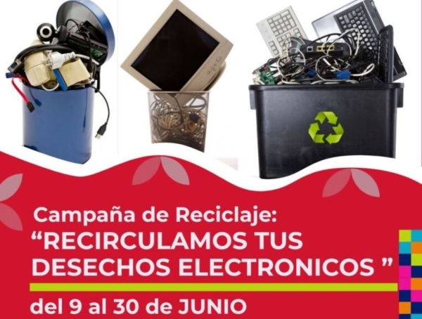 Campa&ntilde;a municipal &ldquo;Recirculamos tus residuos electr&oacute;nicos&rdquo;