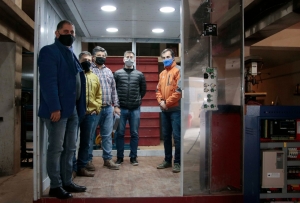 Inspeccionaron armado de cabinas del ascensor urbano