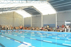 Reapertura de la pileta del Club Independiente