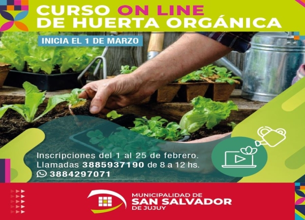 Curso on-line de huerta org&aacute;nica
