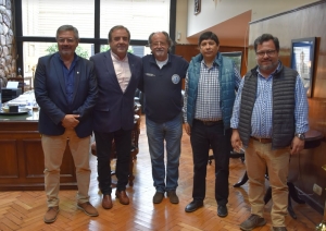 El Vicegobernador recibi&oacute; a referentes de la CGT Jujuy y Nacional