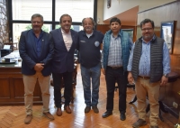El Vicegobernador recibi&oacute; a referentes de la CGT Jujuy y Nacional