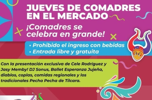 Jueves de Comadres en el Mercado 6 de Agosto