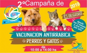 INICIA LA SEGUNDA CAMPA&Ntilde;A DE VACUNACI&Oacute;N ANTIRR&Aacute;BICA EN YALA
