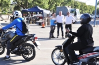 Culmin&oacute; Cl&iacute;nica de Seguridad Vial con entrega de cascos