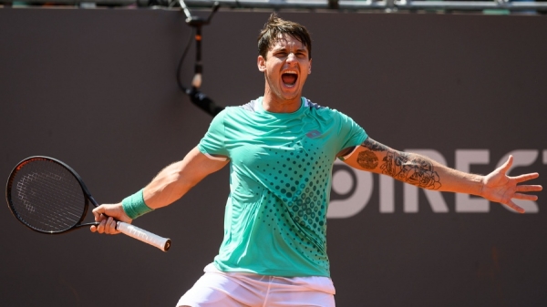 Los argentinos Cer&uacute;ndolo y Ugo Carabelli definir&aacute;n el Challenger de Buenos Aires