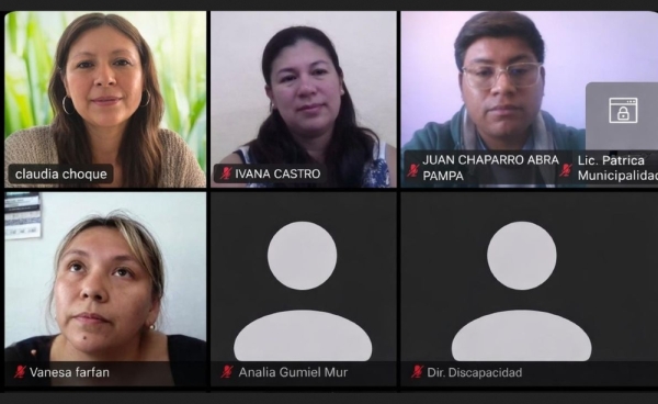 Reuni&oacute;n informativa con &aacute;reas de discapacidad de municipios