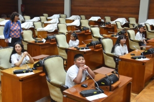Estudiantes de La Quiaca visitaron la casa Legislatura
