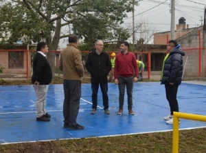 Alto Comedero: finalizaron las obras de mejoras integrales de la Plaza 370 Viviendas