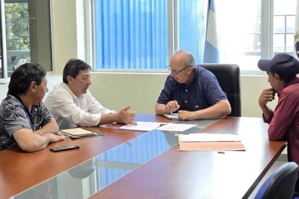 Agua Potable articula acciones con intendentes