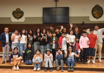 Hijos de trabajadores rurales fueron diputados por un d&iacute;a