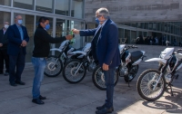 Entregaron motos a personal sanitario del interior de la provincia