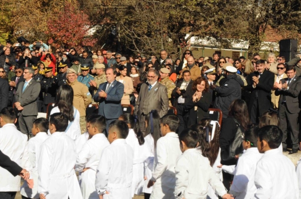 Jorge comparti&oacute; actos por tributo a Belgrano y a la Bandera Nacional