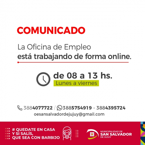 Cursos y talleres continuaran via online