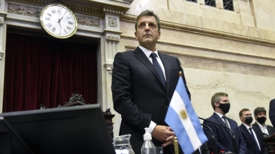 Massa: "Decid&iacute; asumir la responsabilidad que me toca con alma y vida"