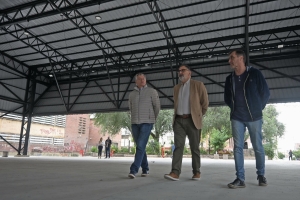 Ultiman detalles para poner en funcionamiento el Multiespacio de barrio Mariano Moreno