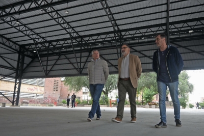 Ultiman detalles para poner en funcionamiento el Multiespacio de barrio Mariano Moreno