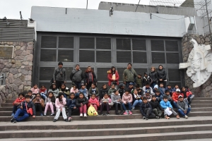 ALUMNOS DE LA ESCUELA NORMAL DE ABRA PAMPA VISITARON LA LEGISLATURA DE JUJUY