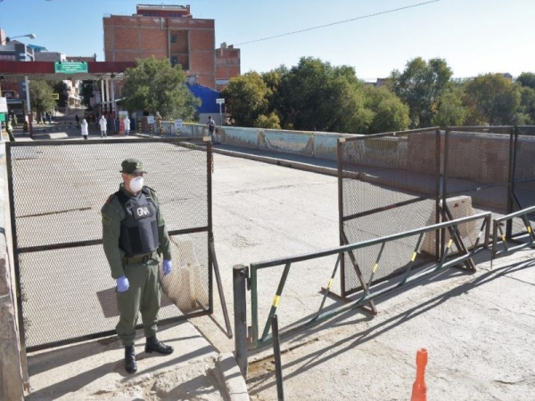 En La Quiaca: Gobernador recorri&oacute; la frontera norte
