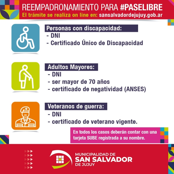 Pase libre. Ultimos d&iacute;as para el reempadronamiento
