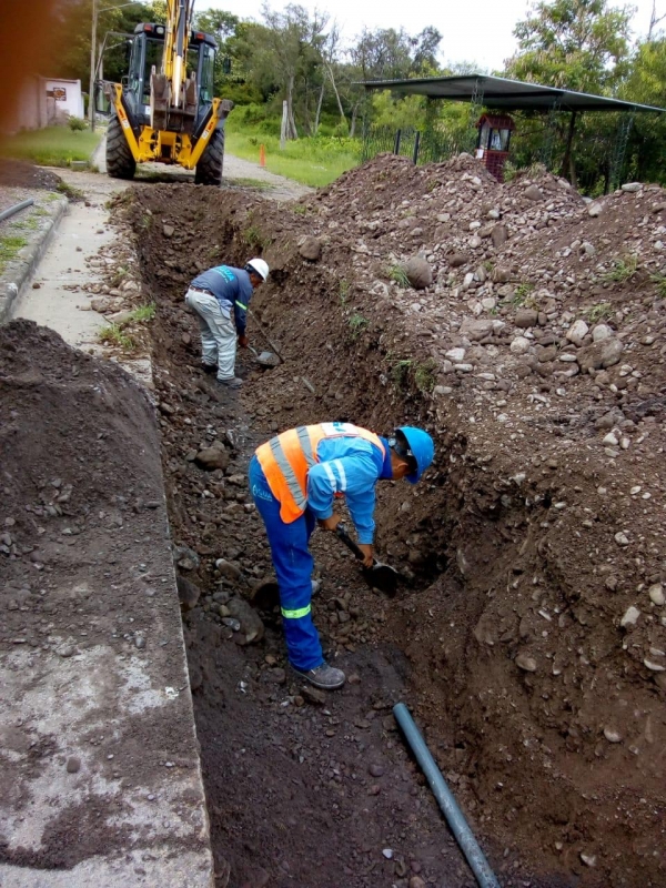 AGUA POTABLE FINALIZO NUEVAS REDES Y CONEXIONES DOMICILIARIAS DE AGUA EN B&ordm; 20 VIVIENDAS DE SAN ANTONIO