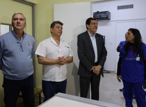 Continúa con la inversión en el hospital Gallardo y CAPS de Palpalá