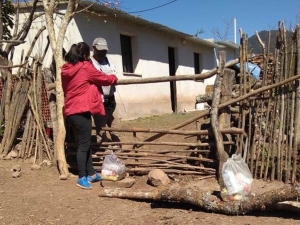"Comer en Casa" se enteg&oacute; en Pampichuela