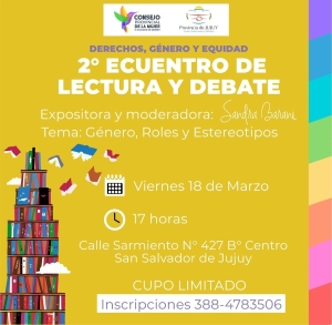 Segundo encuentro del ciclo de lectura