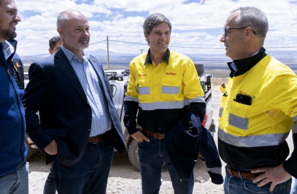 Jujuy y R&iacute;o Tinto coordinan acciones para potenciar la producci&oacute;n de litio