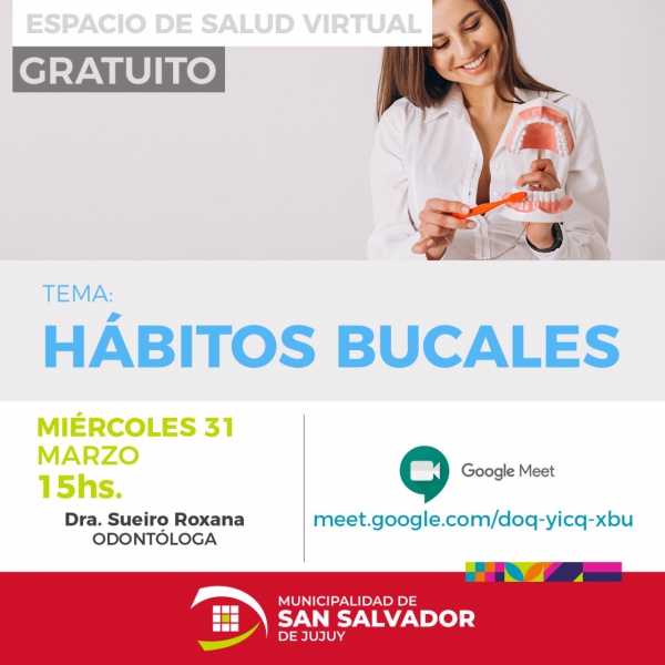 Taller sobre h&aacute;bitos saludables en salud bucal