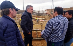 AVANCE DE OBRAS EN EL CENTRO DE INTERPRETACI&Oacute;N DE BARRANCAS