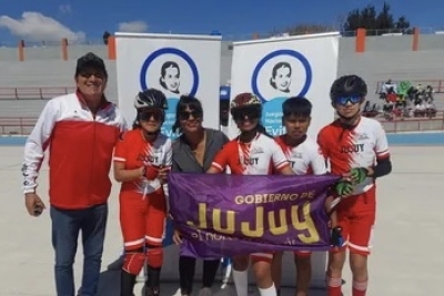 Juegos Nacionales Evita: Medalla de Oro para Jujuy en pat&iacute;n carrera