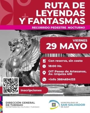 “Ruta de Leyendas y Fantasmas”: una propuesta para descubrir los misterios y relatos de la ciudad