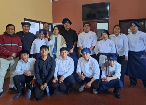 Gastronomía: estudiantes de la tecnicatura en Tumbaya presentaron sus producciones