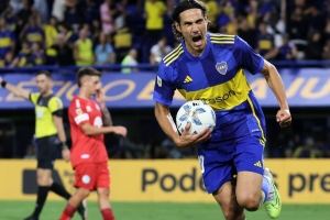 Boca se reencontr&oacute; con el triunfo en una gran noche de Cavani&nbsp;