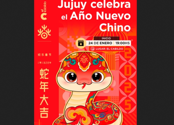 A&ntilde;o de la serpiente. Jujuy celebra el A&ntilde;o Nuevo Chino