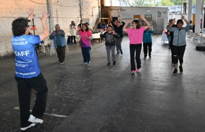 Estaci&oacute;n Fiesta lleg&oacute; al centro vecinal 1&deg; de Marzo