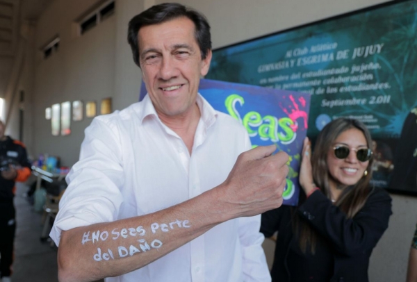 Sadir acompa&ntilde;&oacute; el "Finde Estudiantil"