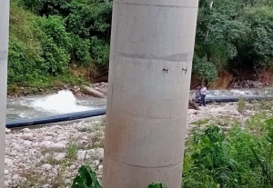 Agua Potable. Reparan acueducto principal en San Salvador