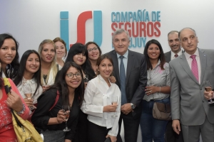 MORALES INAUGUR&Oacute; SEDE DE LA COMPA&Ntilde;&Iacute;A DE SEGUROS DE JUJUY