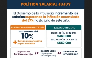 Estatales.Los aumentos se ubican por sobre la inflaci&oacute;n