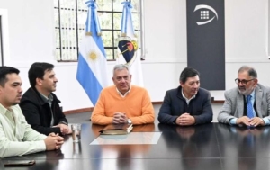 Jorge recibió a autoridades de El Carmen para abordar inquietudes relacionadas al transporte