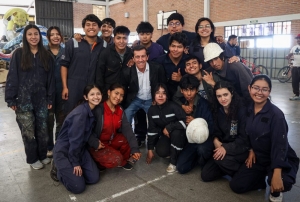 Carroceros. Sadir visit&oacute; a "Las Panteras" del Belmonte