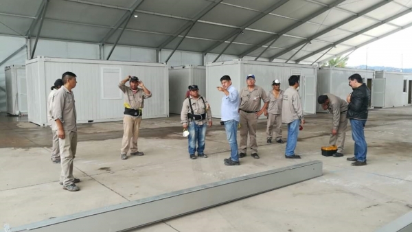 EST&Aacute; LISTA LA INFRAESTRUCTURA DEL HOSPITAL MODULAR DE CAMPA&Ntilde;A Y DEL SAN ROQUE