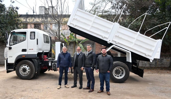 Alto Comedero. Municipio sum&oacute; nuevo cami&oacute;n