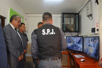 SE INAUGUR&Oacute; UNA SALA DE MONITOREO Y VIGILANCIA EN LA UNIDAD PENAL N&deg;1