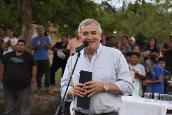 Morales inaugur&oacute; obras de pavimentaci&oacute;n en cuatro localidades del Ramal