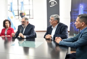 ExpoJuy. Ra&uacute;l &ldquo;Chuli&rdquo; Jorge recibi&oacute; a autoridades de la C&aacute;mara de Comercio Exterior