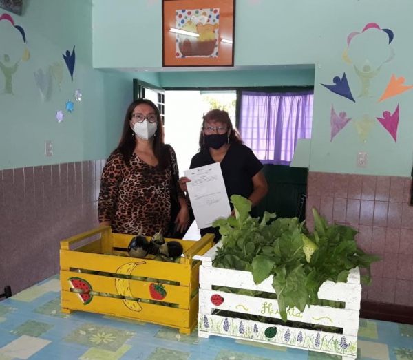 Nueva cosecha de la huerta org&aacute;nica municipal