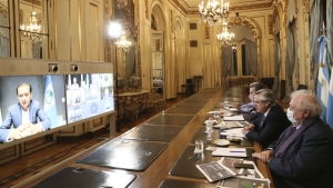 El Presidente analiza con los gobernadores la situaci&oacute;n epidemiol&oacute;gica de las provincias